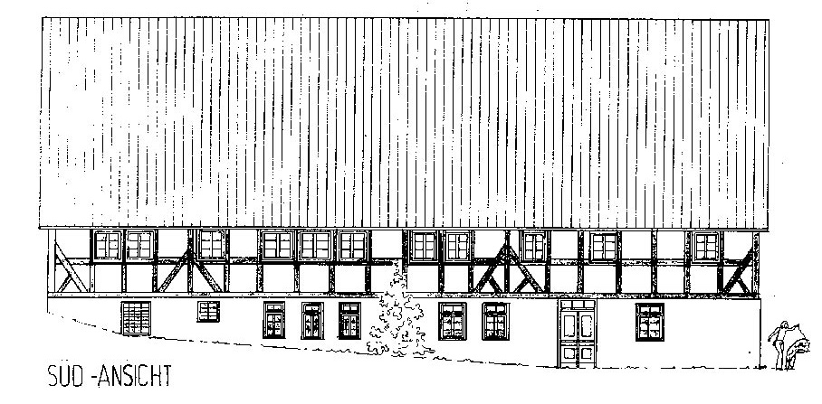 Südansicht Steertschultenhof